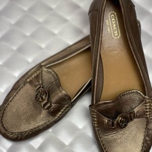 Coach Women’s Bronze Loafer